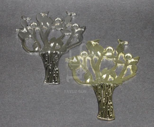 metal kuşlu ağaç(KLD)