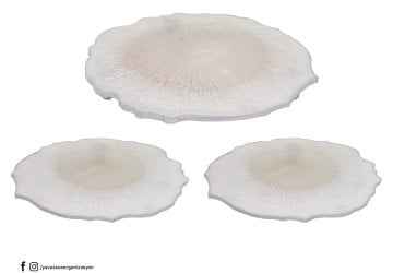 Epoksi Üçlü Jardinyer Seti