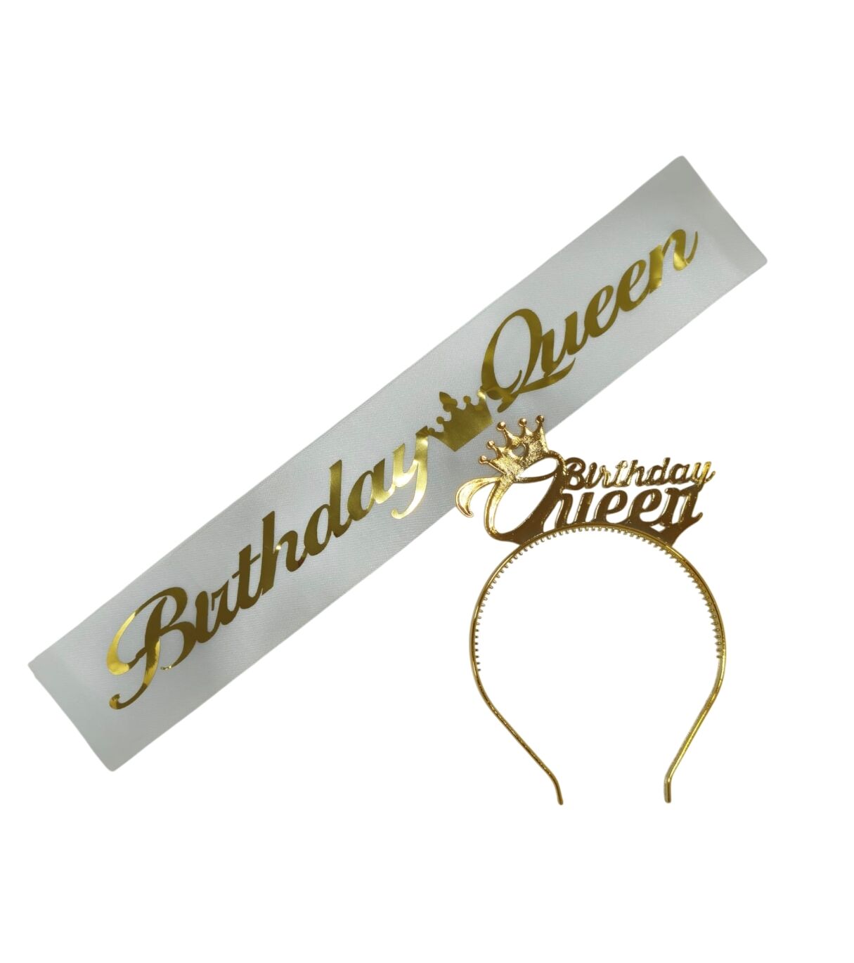 Birthday Queen Kuşak & Taç takımı