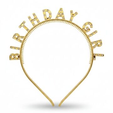 YENİ Meral taşlı birthday gırl taç