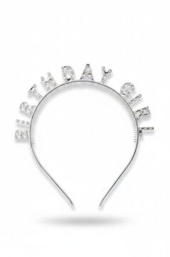 YENİ Meral taşlı birthday gırl taç