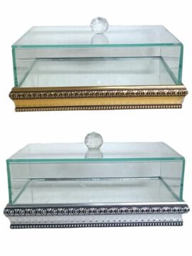 Cam Sandık & Sunumluk(30*20*6cm)