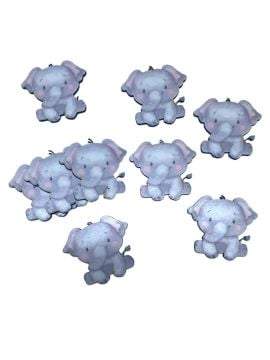 Uv Baskılı Fil Ahşap Süs(4*4cm)