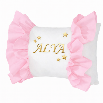 Fırfırlı Dikdörtgen Takı yastığı