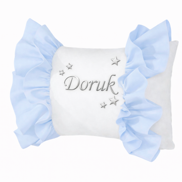 Fırfırlı Dikdörtgen Takı yastığı