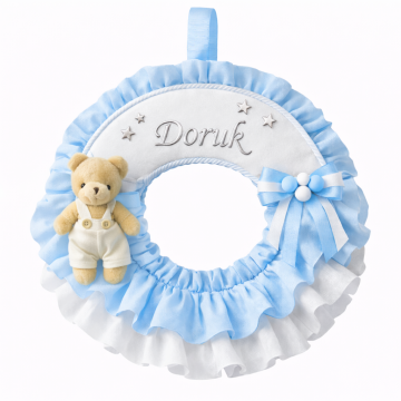 Fırfır dekorlu Kapı süsü