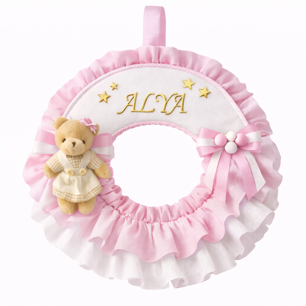 Fırfır dekorlı Kapı süsü