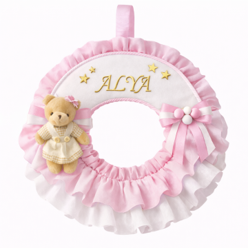 Fırfır dekorlı Kapı süsü