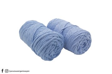 4mm 250gr Makrome İp MAVI