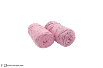 4mm 250gr Makrome İp PEMBE