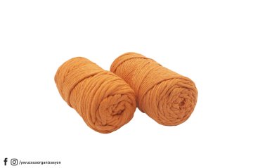 4mm 250gr Makrome İp TURUNCU