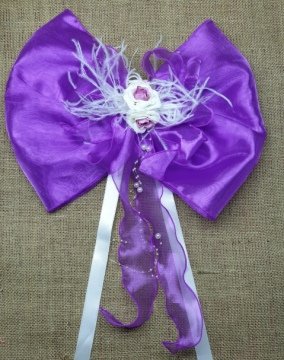 Çiçekli organze fiyonk