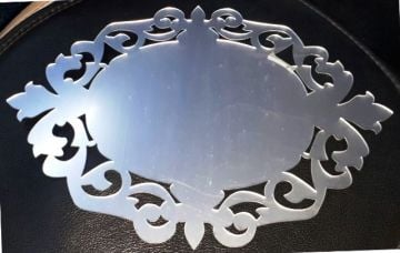 pleksi laleli çerçeve isimli 35x25
