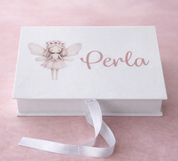 24 lü peri kızı isme özel lüks çikolata kutusu