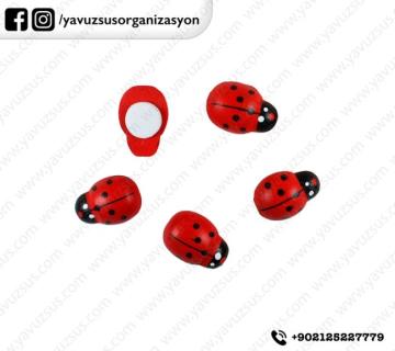 STİC. AHŞAP ORTA BOY UĞUR BÖCEĞİ(100 ad)