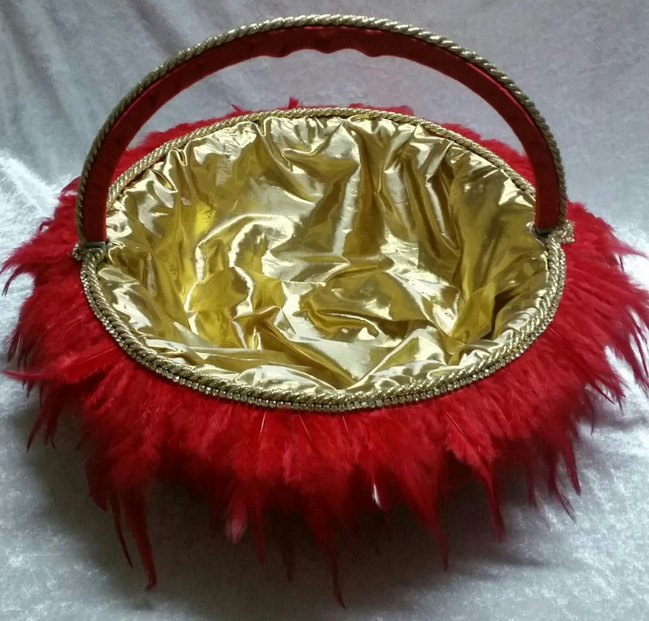 Tüylü Özel yapım kına ürünü SEPET