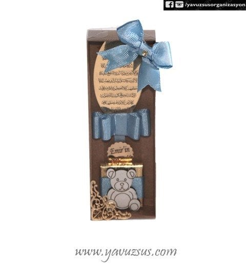 Pleksili & Çikolatalı Kutuda Bebek Şekeri(20 ad)