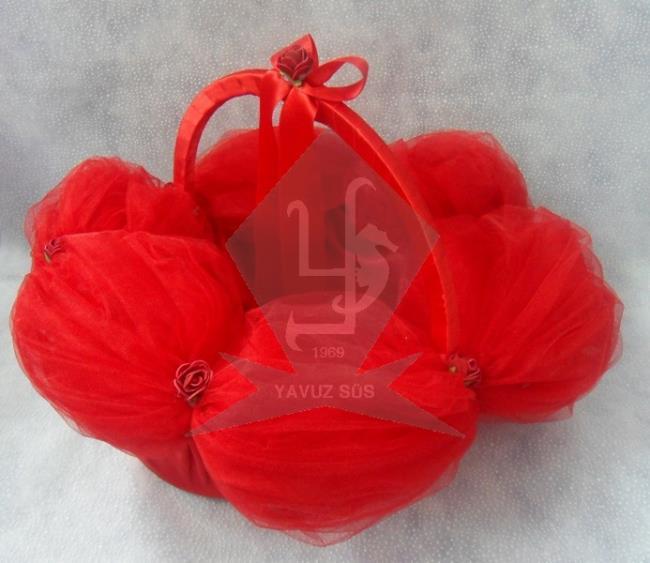 BOGUMLU KINA SEPETI KREM