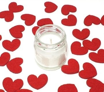 Kavanoz şişede mum (40cc)