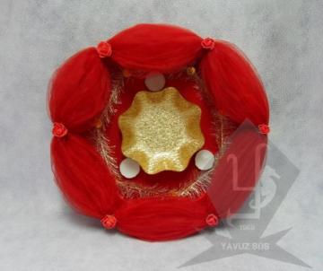 K. BOĞ. KINA TEPSISI KIRMIZI