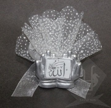 El içinde ayet nikah şekeri(20 adet)