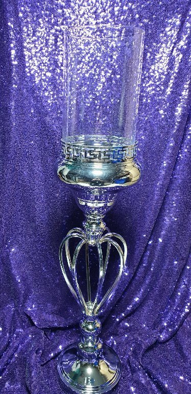 Büyük Metal kral şamdan(77,5cm)