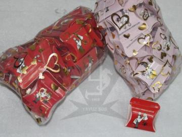 BASKILI KARTON KUTU İÇERİSİNDE KINA KIRMIZI