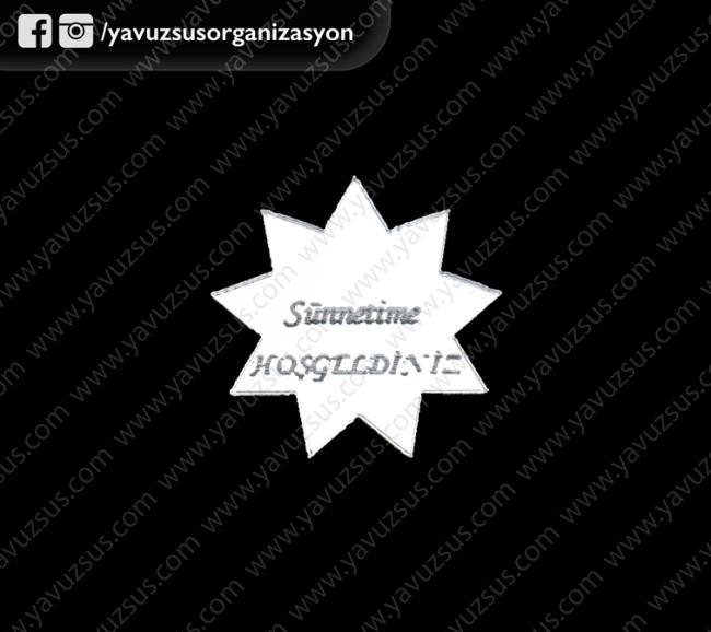 1mm etiket tırtıklı yıldız süs (2,5x2,5) ALTIN