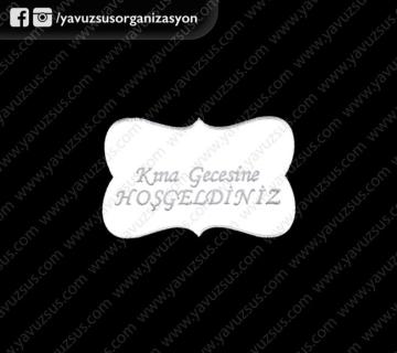 1mm etiket oval köşeli kare süs (3x2) GUMUS