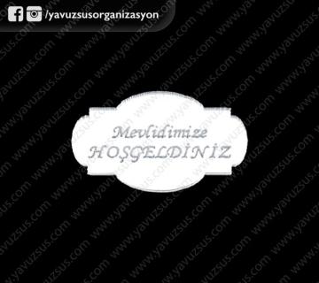 1mm etiket oval köşeli süs (3x2) GUMUS