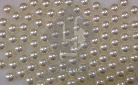 YARIM İNCİ 8 MM(100ad+-) KREM