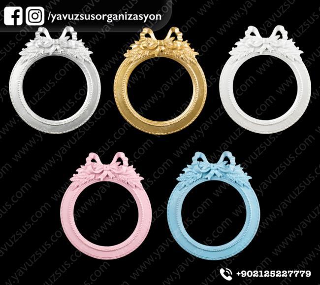 Fiyonklu boş polyester kapı s.(01)(37*5-46cm) MAVI ORJ KUTU